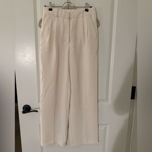 Aritzia Cream Women's Trousers